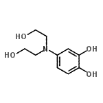 CAS#: 802830-84-8， 4-[Bis(2-hydroxyethyl)amino]-1,2-benzenediol