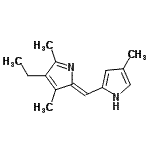 CAS#: 802860-46-4， 2-[(Z)-(4-Ethyl-3,5-dimethyl-2H-pyrrol-2-ylidene)methyl]-4-methyl-1H-pyrrole