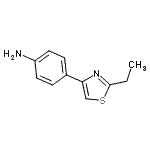 CAS#: 802861-22-9， 4-(2-Ethyl-1,3-thiazol-4-yl)aniline