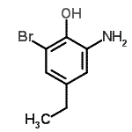 CAS#: 802910-59-4， 2-Amino-6-bromo-4-ethylphenol