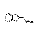 CAS#: 80323-68-8， Formaldehyde S-(1,3-benzothiazol-2-yl)thioxime