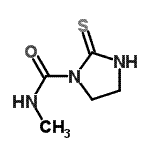 CAS 登录号：80334-61-8， N-甲基-2-硫代-1-咪唑烷甲酰胺