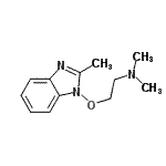 CAS#: 803609-61-2， N,N-Dimethyl-2-[(2-methyl-1H-benzimidazol-1-yl)oxy]ethanamine