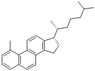 CAS#: 80382-27-0， (17alpha)-1,17-Dimethyl-18,19-Dinorcholesta-1,3,5,7,9,11,13-Heptaene