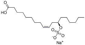 CAS 登录号：8043-44-5， (R)-12-(磺基氧基)油酸氢钠