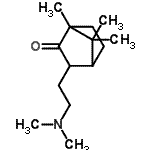 CAS 登录号：804429-26-3， 3-[2-(二甲基氨基)乙基]-1,7,7-三甲基双环[2.2.1]庚烷-2-酮