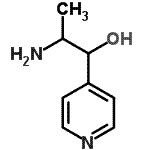 CAS#: 805953-19-9， 2-amino-1-(4-pyridyl)propan-1-ol
