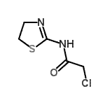 CAS#: 80650-47-1， 2-Chloro-N-(4,5-dihydro-1,3-thiazol-2-yl)acetamide