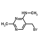CAS#: 806638-53-9， 5-(Bromomethyl)-N,2-dimethyl-4-pyrimidinamine