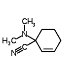 CAS 登录号：807345-41-1， 1-(二甲基氨基)-2-环己烯-1-甲腈