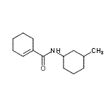 CAS#: 807351-71-9， N-(3-Methylcyclohexyl)-1-cyclohexene-1-carboxamide