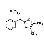 CAS#: 807370-60-1， 2,3-Dimethyl-5-(1-phenyl-2-propen-1-yl)furan