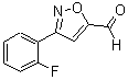 CAS#: 808740-52-5， 3-(2-Fluoro-Phenyl)-Isoxazole-5-Carbaldehyde