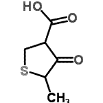CAS 登录号：80880-77-9， 1,4-脱水-2-羧基-2,5-二脱氧-1-硫代戊-3-纤维骨架