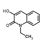 CAS 登录号：80885-75-2， 1-乙基-3-羟基-2(1H)-喹啉酮
