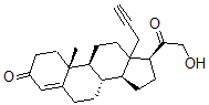 CAS 登录号：80899-91-8， 18-乙炔基脱氧皮质酮
