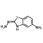 CAS 登录号：80945-70-6， 2-肼基-1,3-苯并噻唑-5-胺