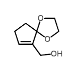 CAS#: 80963-19-5， 1,4-Dioxaspiro[4.4]non-6-en-6-ylmethanol