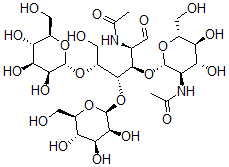 CAS 登录号：81034-76-6， 甘露糖基(2)-N-乙酰基(2)-葡萄糖