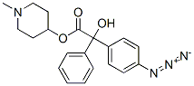 CAS#: 81039-89-6, N-Methyl-4-Piperidyl 4-Azidobenzilate