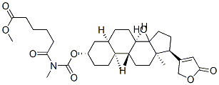 CAS 登录号：81072-22-2， 5-[[(3S,5R,8R,9S,10S,13R,17S)-14-羟基-10,13-二甲基-17-(5-氧代-2H-呋喃-3-基)-1,2,3,4,5,6,7,8,9,11,12,15,16,17-十四氢环戊烯并[a]菲-3-基]氧羰基甲基氨基甲酰]戊酸甲酯