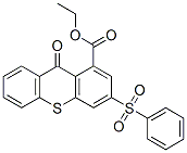 CAS#: 81116-48-5， Ethyl 9-Oxo-3-(Phenylsulphonyl)-9H-Thioxanthene-1-Carboxylate