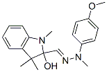CAS#: 81241-99-8， 1H-Indole-2-Carboxaldehyde,2,3-Dihydro-2-Hydroxy-1,3,3-Trimethyl-,(4-Methoxyphenyl)Methylhydrazone