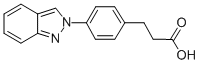 CAS#: 81265-72-7， 3-(4-(2H-Indazol-2-Yl)Phenyl)Propionic Acid