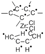 CAS#: 81476-73-5， Dichloro(H5-2,4-Cyclopentadien-1-Yl)[(1,2,3,4,5-H)-1,2,3,4,5-Pentamethyl-2,4-Cyclopentadien-1-Yl]-Zirconium