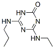 CAS 登录号：81494-02-2， 4-(乙胺)-6-(丙基氨基)-1,3,5-三嗪-2(1H)-酮