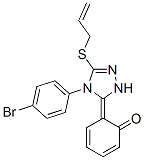 CAS#: 81518-40-3， (6Z)-6-[4-(4-Bromophenyl)-5-Prop-2-Enylsulfanyl-2H-1,2,4-Triazol-3-Ylidene]Cyclohexa-2,4-Dien-1-One