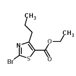 CAS#: 81569-55-3， Ethyl 2-bromo-4-propyl-1,3-thiazole-5-carboxylate