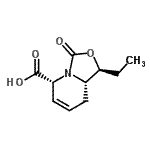 CAS#: 816452-92-3， (1S,5R,8aS)-1-Ethyl-3-oxo-1,5,8,8a-tetrahydro[1,3]oxazolo[3,4-a]pyridine-5-carboxylic acid