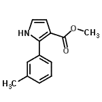 CAS#: 816458-06-7， Methyl 2-(3-methylphenyl)-1H-pyrrole-3-carboxylate