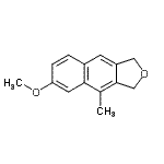 CAS#: 816463-33-9， 6-Methoxy-4-methyl-1,3-dihydronaphtho[2,3-c]furan