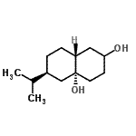CAS 登录号：816463-44-2， (4aR,6S,8aR)-6-异丙基八氢-2,4a(2H)-萘二酚
