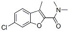 CAS#: 81718-70-9， 6-Chloro-N,N,3-Trimethyl-Benzofuran-2-Carboxamide