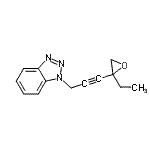 CAS#: 817207-48-0， 1-[3-(2-Ethyl-2-oxiranyl)-2-propyn-1-yl]-1H-benzotriazole