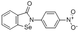 CAS 登录号：81743-92-2， 2-(4-硝基苯基)-1,2-苯并硒唑-3-酮