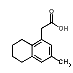 CAS#: 820258-43-3， (3-Methyl-5,6,7,8-tetrahydro-1-naphthalenyl)acetic acid