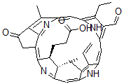 CAS 登录号：82040-65-1， (3S,4S)-9-乙烯基-14-乙基-13-甲酰基-4,8,18-三甲基L-20-氧代-3-脱镁叶绿丙酸