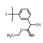 CAS#: 82129-09-7， Ethyl 2-hydroxy-2-[3-(trifluoromethyl)phenyl]ethanimidate