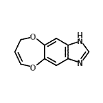 CAS#: 82182-84-1， 1H,6H-[1,4]Dioxepino[2,3-f]benzimidazole
