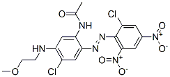 CAS#: 82457-20-3， N-[4-Chloro-2-[(2-Chloro-4,6-Dinitrophenyl)Azo]-5-[(2-Methoxyethyl)Amino]Phenyl]Acetamide