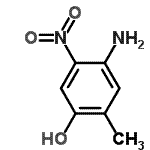 CAS#: 82576-74-7， 4-Amino-2-methyl-5-nitrophenol