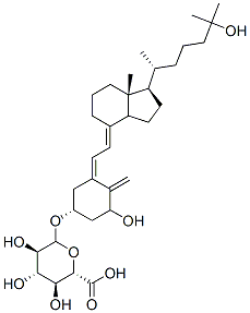 CAS#: 82694-73-3， 1,25-Dihydroxyvitamin D3 monoglucuronide