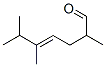 CAS#: 82784-84-7， 2,5,6-Trimethylhept-4-Enal