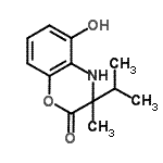 CAS#: 828246-29-3， 5-Hydroxy-3-isopropyl-3-methyl-3,4-dihydro-2H-1,4-benzoxazin-2-one
