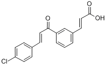 CAS#: 82885-69-6， (E,E)-3-(3-(3-(4-Chlorophenyl)-1-Oxo-2-Propenyl)Phenyl)-2-Propenoic Acid