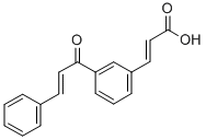 CAS#: 82885-72-1， (E,E)-3-(3-(1-Oxo-3-Phenyl-2-Propenyl)Phenyl)-2-Propenoic Acid
